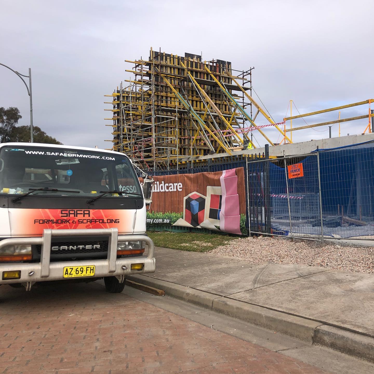 Safa Formwork Company Vehicle